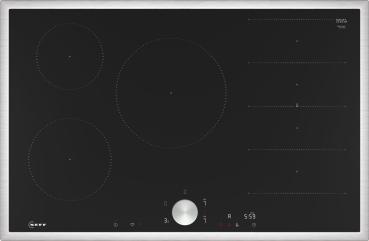 Neff T68STV4L0 - N 90, Induktionskochfeld, 80 cm, Schwarz, Mit Rahmen aufliegend